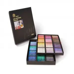 문교 미술 화방 프리미엄 전문가용 오일 파스텔 세트 120색 지함