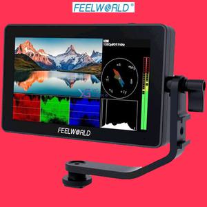 필월드 F6 PLUS 국내정식수입정품 FEELWORLD F6플러스 4K HD프리뷰촬영모니터 6인치 EOS R3 R7 R6 R5