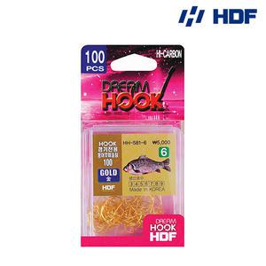 해동 드림훅 경기전용 붕어 무미늘 바늘 금침 대용량 HH-581