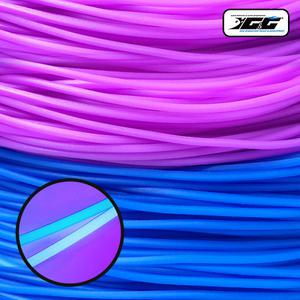 SUPER축광 UV튜브(사각/우레탄/1M/5M) 갈치 선상 낚시 자작 채비 파이프