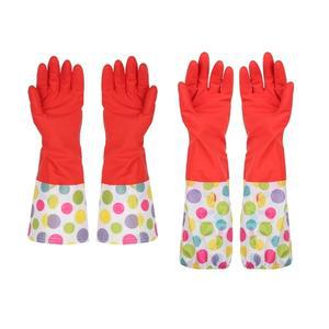 롱기모밴드고무장갑 라텍스 주방고무장갑 10세트