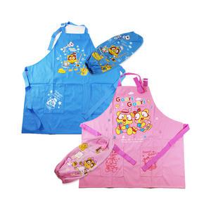 단아미 앞치마 토시 세트 미술용품 어린이 캐릭터 미술 준비물