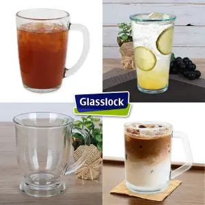 글라스락 카페유리머그 아이스커피잔 퓨전 시리얼 파르페 비너스 손잡이머그 맥주컵 물컵