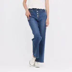 [잠뱅이]여성) 버튼플라이 캣 바이오스톤 워싱 TG_AN2DTG470-MB