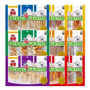 퍼피프랜드 대용량 원조 숯불 사사미 져키400g 9종