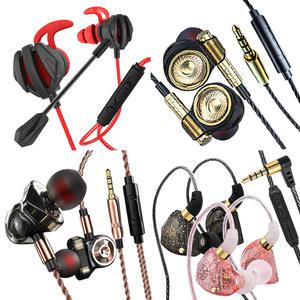 고사양 게이밍 이어폰 마이크 게임용 유선 이어폰 이어셋