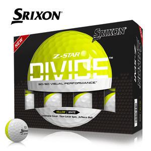 던롭 스릭슨 Z STAR DIVIDE 지스타 디바이드 3피스 골프공/골프볼 12구