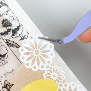 [문구티쳐] 토단(TD) 일자 커브 핀셋 3가지색상 2종 택 1 네일아트 프라모델 조립용