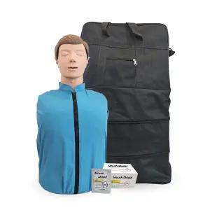 교육용 심폐소생술 인형 CPR 모형 마네킹 더미 애니 + 마우스쉴드 50매
