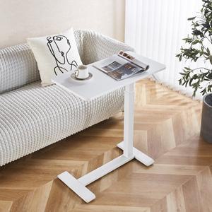 [나인홈가구]심플 높이조절 테이블 이동식 사이드테이블 소파 침대 리프트업 스탠딩 책상