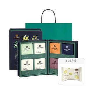 오설록 마스터블렌드 8종, 32개입, 1개+증정(그린티웨하스 17g, 1개)