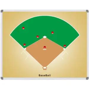 (금강칠판) 휴대용 야구 작전판 36x28.5/축구/농구/배구/작전보드판/경기/기록판/작전보드/작전/보드판