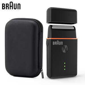 브라운 남성용 휴대용 전기 면도기 면도기 미니 수염 트리머 왕복 면도기 MG8018