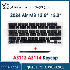 2024 노트북 전체 키캡 키보드 수리 호환 맥북 에어 레티나 A3113 13.6 인치 A3114 15.3