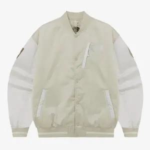 [노스페이스] [노스페이스 공식] NJ3NQ60M 화이트라벨 플레이어 바시티 자켓_CREAM