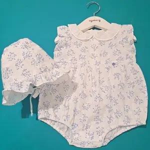 [셀러허브 1]아가방 CB01 로지 블루꽃 나시바디수트 로지 블루꽃 나시바디수트(모자) 01S327951 (32389727