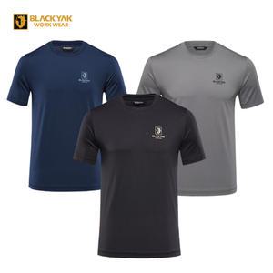 블랙야크 S-라운드티셔츠 무지 티셔츠 여름 기능성 반팔 냉감 등산복 회사복 근무복 단체복