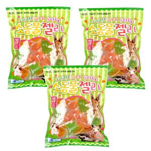 아마존 소동물 젤리 간식 20P 3개 햄스터 토끼 고슴도치 간식 먹이 사료