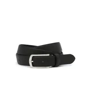 헤지스 액세서리 25FW [선물추천][Online Limited] 블랙 퍼피장식 소가죽 벨트 HJBE5F962BK