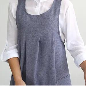 데일리 걸스 원피스 앞치마 어린이집 꽃집 카페 식당 에이프런