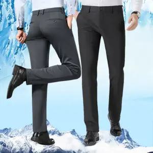 남성용 여름 정장바지 얇고 시원한 스판 캐주얼 무지 쿨슬랙스~36까지
