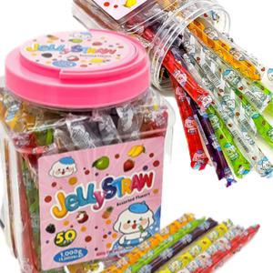 젤리스트로 4kg (200개입) 6가지맛 젤리스틱 아이간식 사무실 간식