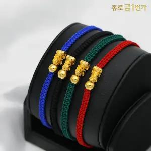 순금 팔찌 비휴 볼 매듭 1.875g