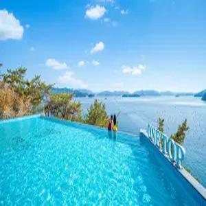 [경남 펜션] 통영 원탑풀빌라 (거제,통영,고성)