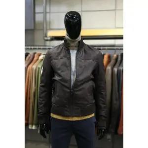 [빠니깔레] 이태리직수입 빈티지펀칭텍스쳐 리버서블양가죽점퍼 f-iljp56br (P002947437)