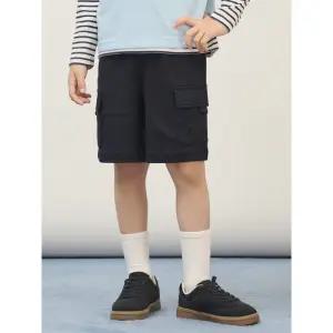 [BEANPOLE KIDS] 저지 카고 반바지  네이비 (BI5725U02R) (BI5725U02R)