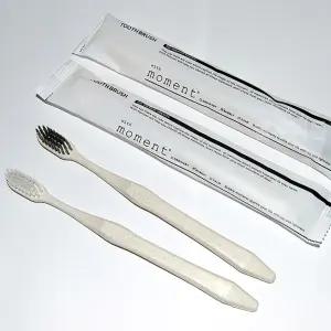 위드모먼트 고급형 밀짚 일회용칫솔(미세모/개별 합지포장) 1000개