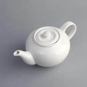 도자기 중식 주전자(B) 2size 세라믹 티팟 중식당