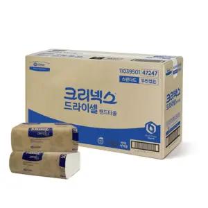 유한킴벌리 크리넥스 핸드타올 멀티폴드 4000매 47247/핸드/타올/롤휴지/타월/페이퍼/티슈/주방/드라이셀