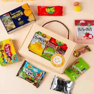 더하모니 프리미엄과자 종합 선물 구디백 단체행사간식 과자선물세트 꾸러미