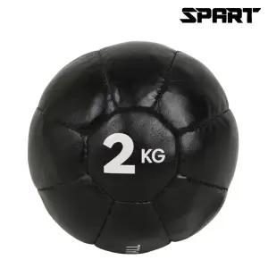 스파트 가죽 메디신볼 2kg 크로스핏 복근운동 월볼 슬램볼