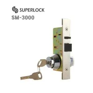 SM-3000 모티스락 수동식 기계정 방화문 유리문 목재문 잠금장치 은행 365코너