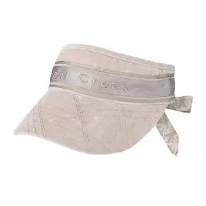 [롯데백화점]힐크릭 여성 핸리 벨벳 리본바이저 2HCHTFU852