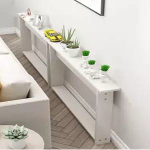 소파 후면 선반 폭좁은 장식장 쇼파 긴 공간활용 침대 긴테이블 플랫폼 침대틈새 좁고 거실