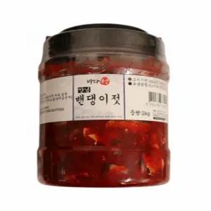 바다촌 양념 밴댕이젓2k 1개