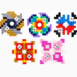 집콕놀이 디폼블럭 LED불팽이 장난감 유아 어린이 만들기 세트(10개입) 무료배송