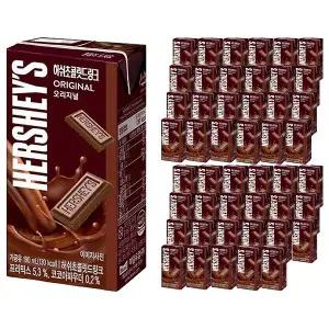 허쉬 초콜릿드링크 오리지널 190ml x 48개 (24개x2박스)