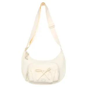 [롯데백화점]커버낫키즈 여아 리본 호보백 아이보리 CK2500SB61IV