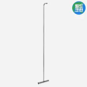 월드크린 T자형 스텐 304 갈고리 갈퀴 뭉툭형 90cm 갈구리 가마니 얼음 화물 과일 상자 맨홀 뚜껑 운반