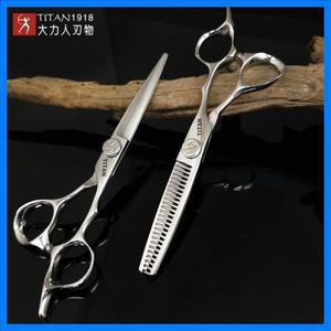 타이탄 전문 미용사 이발사 도구 살롱 헤어 커팅 가위 가위 세트 6.0 7 인치 헤어 가위