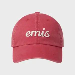 이미스 VINTAGE PIGMENT BALL CAP-RED