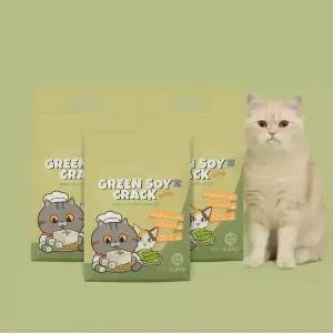 [미유박스] 고양이모래 그린소이 크랙 두부 모래 2.8kg