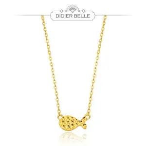 디디에벨라 24k 순금 양면 물고기 목걸이3.75g