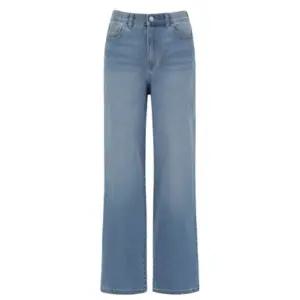 [롯데백화점]폴햄 여성 컴포트 세미 와이드 데님 팬츠 PHG1DP2033