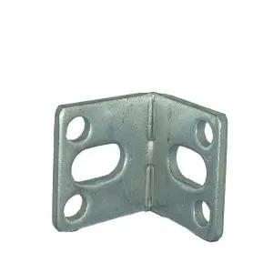 앵글화스너 아연 단열재 고정 하스너 꺽쇠 기역자 4Tx40x40x40