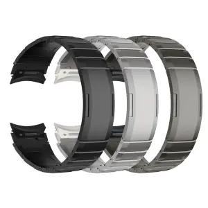 갤럭시워치7 6 클래식 47mm 44 43 40 원터치 버튼 프리 프라임 링크 이지핏 메탈 시계줄 스트랩 공구없이 길이조절